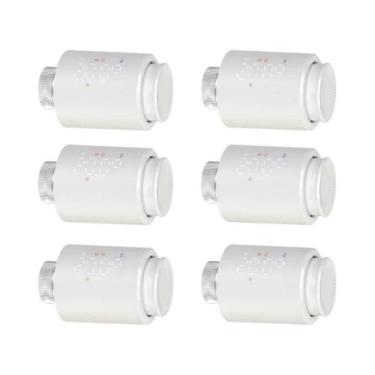 Imagem de Válvula Termostática Inteligente Para Radiador ZigBee, Atuador De Aque