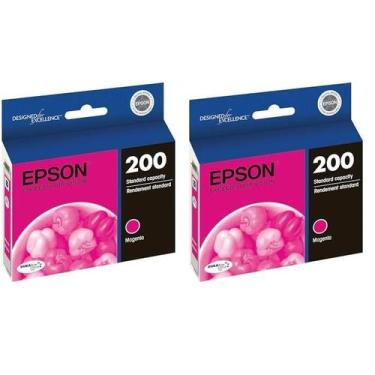 Imagem de Cartucho de tinta Epson T200 DuraBrite Ultra Magenta (pacote com 2)