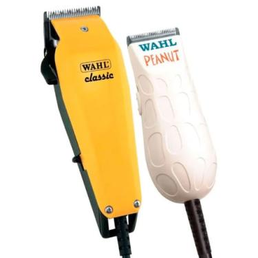 Imagem de Kit Máquina de Cortar Cabelo Wahl Classic e Máq. Acabamento Peanut 127v 127v