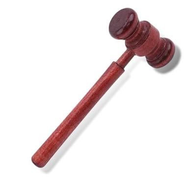 Imagem de Gaveta de madeira marrom feito à mão, martelos de leilão, gaveta de juiz vintage, adereços e acessórios de vestuário, acessórios de mesa e organizadores de espaço de trabalho material escolar