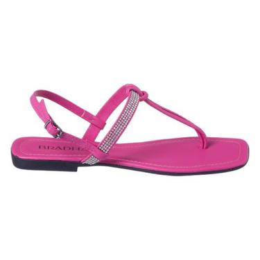Imagem de Rasteirinha Strass BRADHA (013-0034), Pink, 37