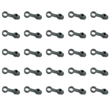 Imagem de Maxmoral 25 peças de substituição de rolha de canudo selada de silicone universal cinza adequada para garrafas térmicas de 20/850 g e decantadores de vinho