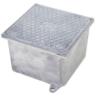 Imagem de Caixa De Passagem 2020-10 Sem Pintura E Sem Chassi Com Tampa Reversível - E007010036 - Wetzel