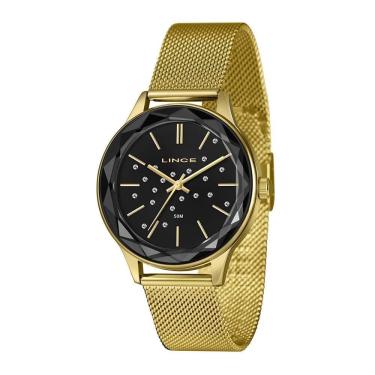 Imagem de Relógio Lince LRG4782L40 P1KX Feminino Aço Dourado 5ATM