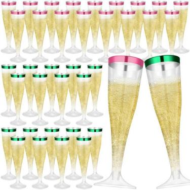 Imagem de Taças de champanhe descartáveis Jingmore 130mL (pacote com 36)