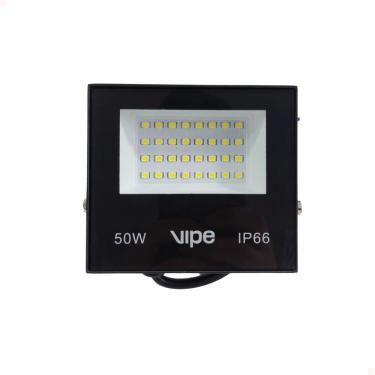 Imagem de Refletor Led 50W Bivolt Quadrado Luz Branco Frio 6500K