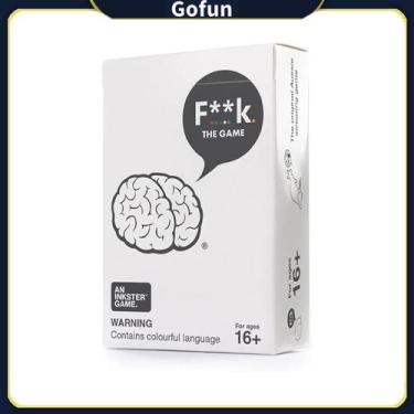 Imagem de Jogo de tabuleiro de cartas F**k The Game for Family Party Game