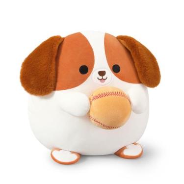 Imagem de Bicho de pelúcia Onsoyours Original Beagle Dog com beisebol de 30 cm