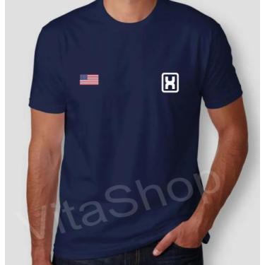 Imagem de Camiseta Texas Country Camisa unissex, Azul marinho, P