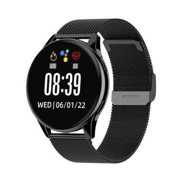 Imagem de Relógio Inteligente Feminino Com Chamada Bluetooth Monitoramento De Fr