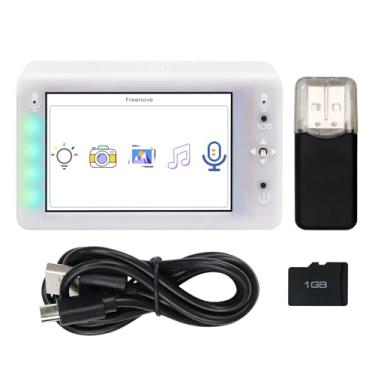 Imagem de FREENOVE Kit de mídia para ESP32-S3 ESP32 S3 CAM tela de 3,5 polegadas, compatível com OpenAI/XiaoZhiAI, câmera microcontroladora dual-core 32-bit 240 MHz sem fio, alto-falantes duplos microfones