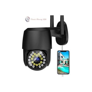 Imagem de Câmera de segurança externa 1080p WiFi com visão noturna - Lightbek Of