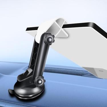 Imagem de Ruzzut Starlink Mini suporte de carro para painel, kit de montagem portátil Starlink mini, base de sucção aderente, ângulo ajustável de 180°, suporte estável com ventosa para carro, SUV, RV, barco