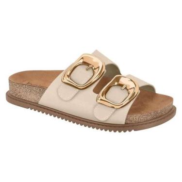 Imagem de Tamanco Beira Rio Papete - Feminino - Branco off, 36