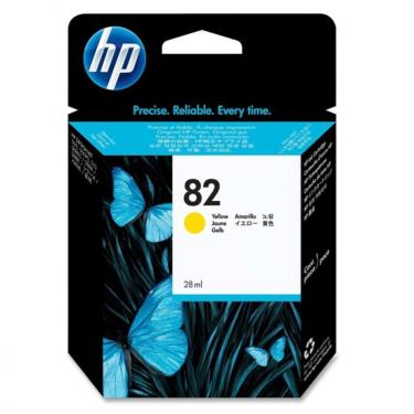 Imagem de Cartucho Hp 82 Ch568A Amarelo