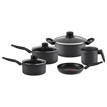 Imagem de Jogo De Panela Robusta 5 Peças Grafite Rochedo