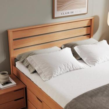 Imagem de Cabeceira Casal Charme / Beauty Madeira Maciça - Inter Link