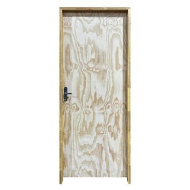 Imagem de Kit Porta Lisa Pintura 210x92cm F/cce e B-9 Pinus Amescla