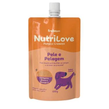 Imagem de Petisco Cremoso NutriLove Pele e pelagem para Cães em 100g - FREBO PET