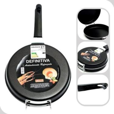 Imagem de Frigideira Omeleteira Antiaderente Jolly 20cm Alumínio 1,2mm