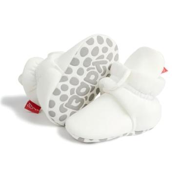 Imagem de Botas de inverno para bebês recém-nascidos, meninas, meninos, quentes, de lã, primeiros andadores, chinelos de inverno, A02/branco, 12-18 Months Toddler
