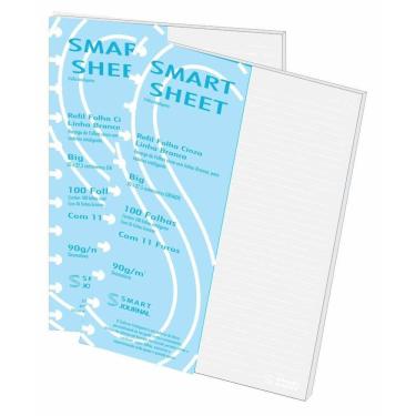 Imagem de Kit 2 Refil Caderno Inteligente 90G 100 Folhas Pauta Bc G