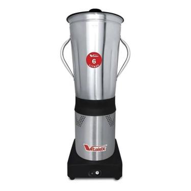 Imagem de Liquidificador industrial 6 Litros Jarra Aço inox Vitalex - Geral