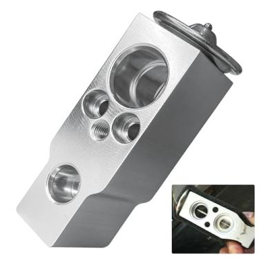 Imagem de KUTTIADY Válvula de expansão A/C, válvula de expansão de ar condicionado de motor a vapor antidesgaste de metal para Toyota, Honda, Lexus, Jaguar Land Rover, Suzuki, acessórios de reparo do sistema A
