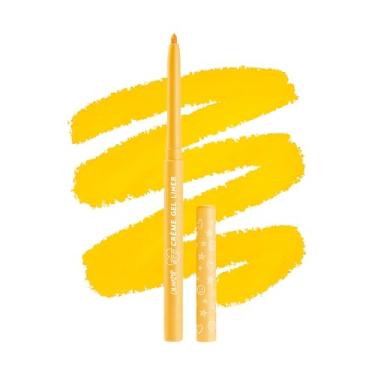 Imagem de ColourPop Delineador à prova d'água Crème Gel – Desgaste 18 horas, lápis delineador ultra-pigmentado com acabamentos foscos e metálicos – À prova de manchas, vegano e sem crueldade – Punch (0,3 g)