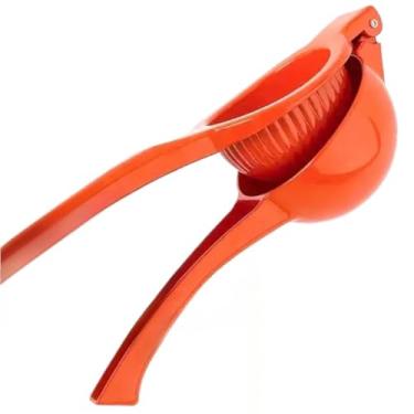 Imagem de Espremedor Amassador Limão Manual em Multiuso Universal Grande Reforçado(Laranja)