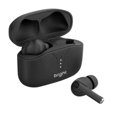 Imagem de Fone de Ouvido Bluetooth Bright ANC - Case Carregador - Redução de Ruído - Preto - FN568-Unissex