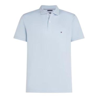 Imagem de Camisa Polo Tommy Hilfiger Liquid Cotton Cuff Slim Marinho-Masculino
