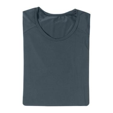 Imagem de Camiseta Mash Masculina Manga Longa com Proteção Uv Fps 50, P, Cinza c