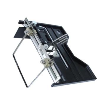 Imagem de harayaa Base de corte de espuma com ranhuras, trenó de corte de metal, ferramenta de a quente fácil e suave para escultura em espuma, cortador de PU, G02 com Lâmina de 40 Cm