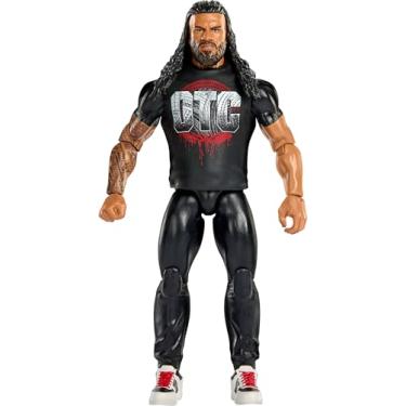 Imagem de Mattel WWE Roman Reigns Action Figure, Main Event Series #160, 6-inch Collectible Superstar with 14 Articulation Points & Life-Like Look