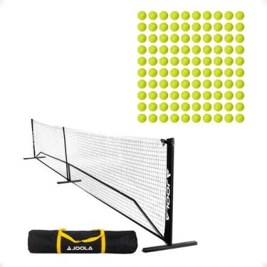 Imagem de Kit Rede de Pickleball JOOLA Elemental + Bolas de Pickleball JOOLA HC-