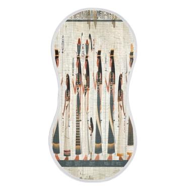 Imagem de xigua Conjunto de 4 panos de musselina para bebês egípcios antigos, super macios e absorventes, roupas de arroto de algodão, presente de chá para recém-nascidos, bebês meninas e meninos