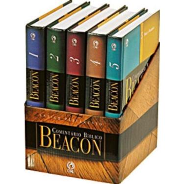 Imagem de Comentario Biblico Beacon Capa Dura  Antigo Test 5 Livros