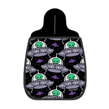 Imagem de Lixeira De Carro Organizador Discos Voadores Alienígenas Espaço