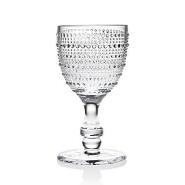 Imagem de Godinger Taças De Vinho, Taças De Vidro Com Haste Para Bebidas - Lumina, Conjunto De 4 9 Onças Claro