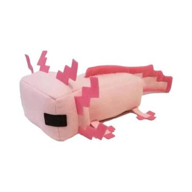 Imagem de Brinquedo De Pelúcia Axolote Fofo, Boneco Macio, Figura De Desenho Ani