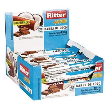 Imagem de Barra Cereal Fruta Coco/Choc 20G 24Un Ritter