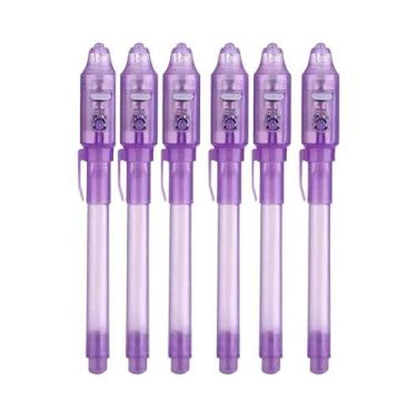 Imagem de Caneta Espiã Com Tinta Invisível, Conjunto De 4-12 Peças, Marcador Mág