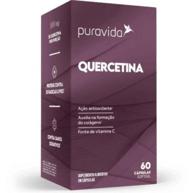 Imagem de Quercetina Vitamina C 60 Caps - PuraVida-Unissex