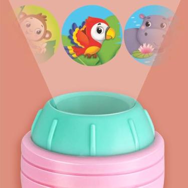 Imagem de Generic Brinquedo de Lanterna de Projetor de Ciências Educacionais Com Padrões de Animais Fofos, Fácil de Usar, Presente Ideal de Aniversário e Natal para Crianças (#18)