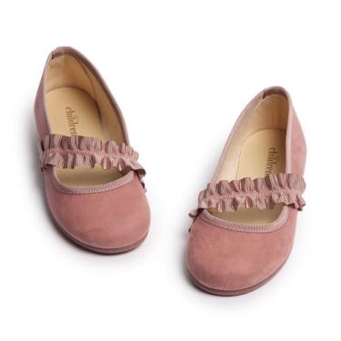 Imagem de Sapato Mary Jane infantil com tiras elásticas – Sapatos para meninas (infantil, criança pequena, criança grande), Batons, 9.5 Toddler