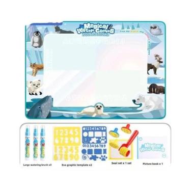 Imagem de Tela De Pintura Mágica Reutilizável Super Grande Para Crianças, Tecido