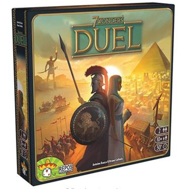 Imagem de Jogo de cartas 7 Wonders Duels para adultos, adolescentes e crianças