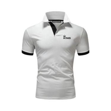 Imagem de Camisa Polo Masculina De Manga Curta Respirável, Moda Casual De Verão 