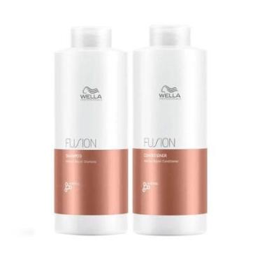 Imagem de Kit Wella Professionals Fusion Profissional - Shampoo e Condicionador-Unissex